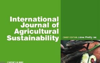 International Journal of Agricultural Sustainability